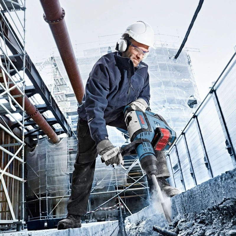 Акумулаторен перфоратор без батерии и зарядно устройство BOSCH GBH 18V-45 C Professional Solo, 18 V, 12.5&nbsp;J, SDS-Max (0611913120)